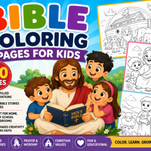 Bible Coloring Pages For Kids