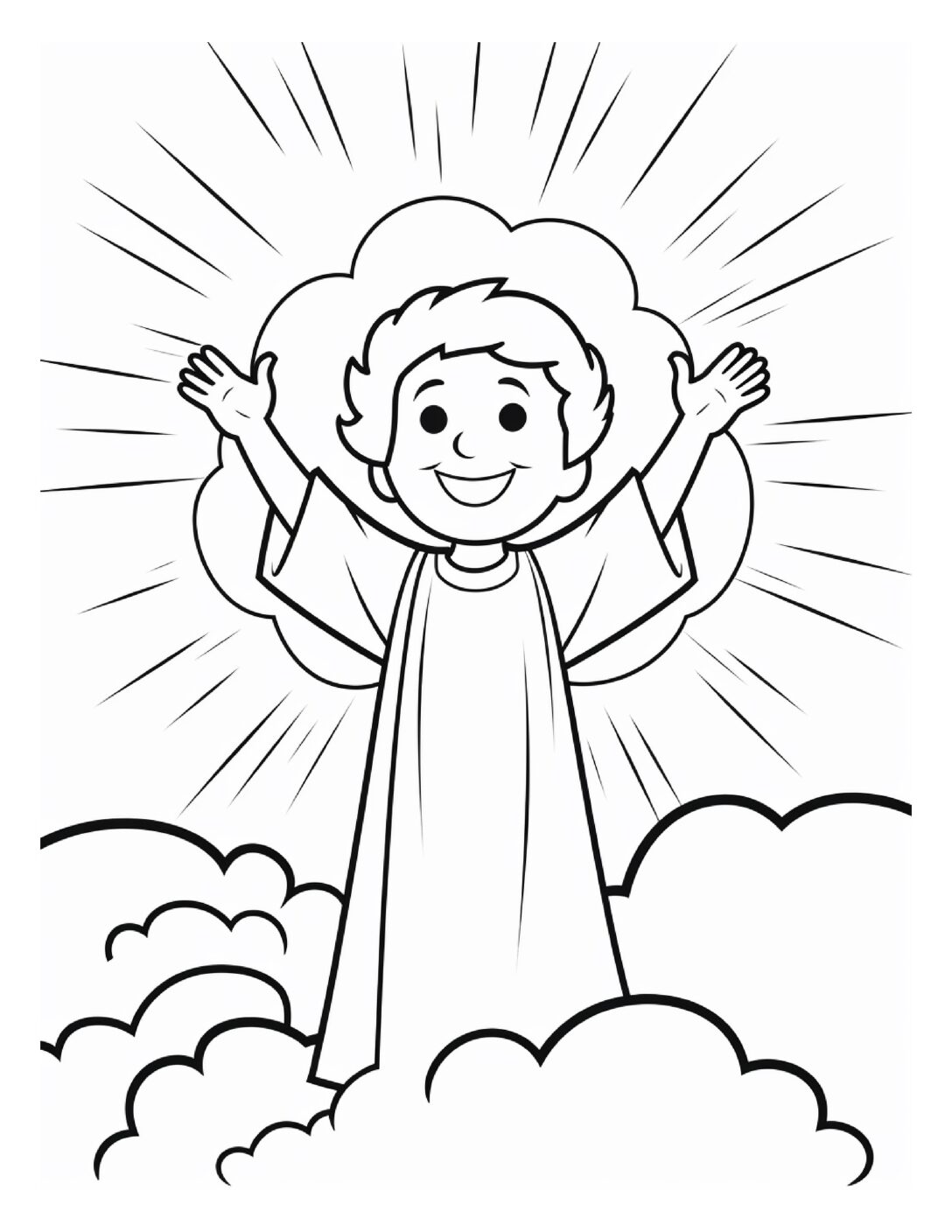 Bible Coloring Pages For Kids - Image 2